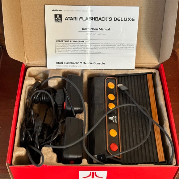 Atari Flashback 9 Deluxe Video Game Console - Picture 3 of 3